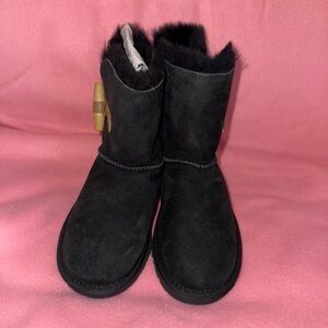 UGG Kids Black Boots